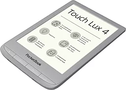 Электронная книга PocketBook 627 Touch Lux 4 (PB627-S-CIS) Silver - миниатюра 6