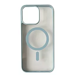 Чехол 1TOUCH Clear Color MagSafe Case Box для Apple iPhone 14 Sierra Blue