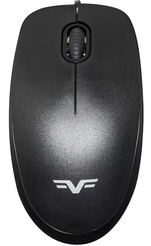 Комп'ютерна мишка FrimeCom FM-100B USB Black - фото 1