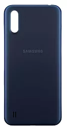 Задняя крышка корпуса Samsung Galaxy A01 A015 Blue - фото Задняя крышка корпуса Samsung Galaxy A01 A015 Blue