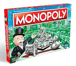 Настольная игра Hasbro Монополия на украинском языке (C1009) - фото Настольная игра Hasbro Монополия на украинском языке (C1009)