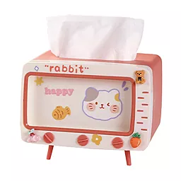 Держатель для телефона с салфетницей Tissue Box TV Rose
