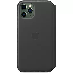 Чехол Apple Leather Folio iPhone 11 Pro Black (MX062ZM/A)