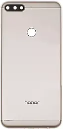 Задняя крышка корпуса Huawei Y7 2018 / Honor 7C Pro / Enjoy 8 со стеклом камеры Gold - фото Задняя крышка корпуса Huawei Y7 2018 / Honor 7C Pro / Enjoy 8 со стеклом камеры Gold