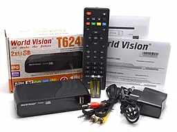 Цифровой тюнер Т2 World Vision T624M3 - миниатюра 5 Цифровой тюнер Т2 World Vision T624M3 - миниатюра 5