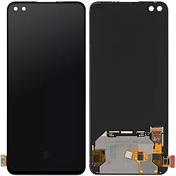 Дисплей OnePlus Nord, 8 Nord 5G, Z (AC2001, AC2003) з тачскріном, оригінал, Black