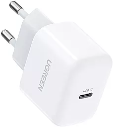 Сетевое зарядное устройство Ugreen CD272 33w PD USB-C home charger white (40942) - фото Сетевое зарядное устройство Ugreen CD272 33w PD USB-C home charger white (40942)