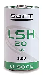 Батарейка Saft LSH20 LITHIUM 3,6V LI-SOCI2 (ТИП D)