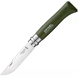 Нож Opinel №8 Inox (001980) Зелёный