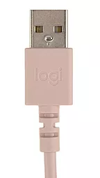 Наушники Logitech H390 Rose (981-001281) - миниатюра 6 Наушники Logitech H390 Rose (981-001281) - миниатюра 6