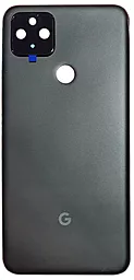 Задняя крышка корпуса Google Pixel 4a 5G со стеклом камеры (USA version), Original Just Black - фото Задняя крышка корпуса Google Pixel 4a 5G со стеклом камеры (USA version), Original Just Black