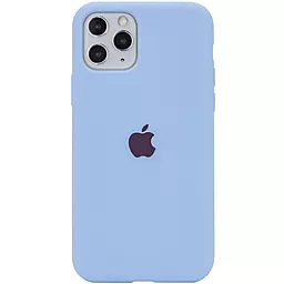 Чехол Silicone Case Full для Apple iPhone 11 Pro Max Lilac Blue