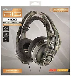 Навушники Plantronics RIG 400 Forest Camo - мініатюра 4 Навушники Plantronics RIG 400 Forest Camo - мініатюра 4