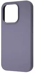 Чохол Wave Full Silicone Cover для Apple iPhone 15 Pro Lavender Gray