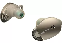 Наушники Sony WF-1000X Gold - миниатюра 2