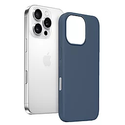 Чехол MAKE Silicone Magnet Pro для Apple iPhone 16 Pro  Denim - миниатюра 3