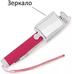 Моноподы, селфи-палки UFT SS10 с зеркалом Pink - фото Моноподы, селфи-палки UFT SS10 с зеркалом Pink