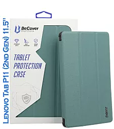 Чохол для планшету BeCover Smart Case для планшета Lenovo Tab P11 (2nd Gen) (TB-350FU/TB-350XU) 11.5" Dark Green (708679)