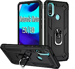 Чехол BeCover Military для Motorola Moto E30, E40 Black (708182)
