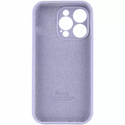 Чохол Silicone Case Full Camera для Apple iPhone 13 Pro Max  Lavender Grey - фото 2