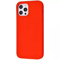 Чехол Wave Full Silicone Cover для Apple iPhone 12, iPhone 12 Pro Red