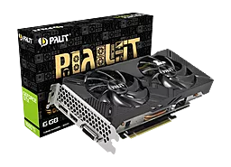 Видеокарта Palit GeForce GTX 1660 Ti Dual OC (NE6166TS18J9-1160A)