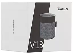 Колонки акустические OneDer V13 Black - миниатюра 3