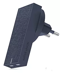 Мережевий зарядний пристрій Native Union Smart Charger 2-Port USB Fabric Marine (SMART-2-MAR-FB-INT)