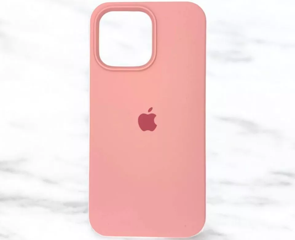 Чохол Silicone Case Full для Apple iPhone 13 Pro Max Pink - фото 6
