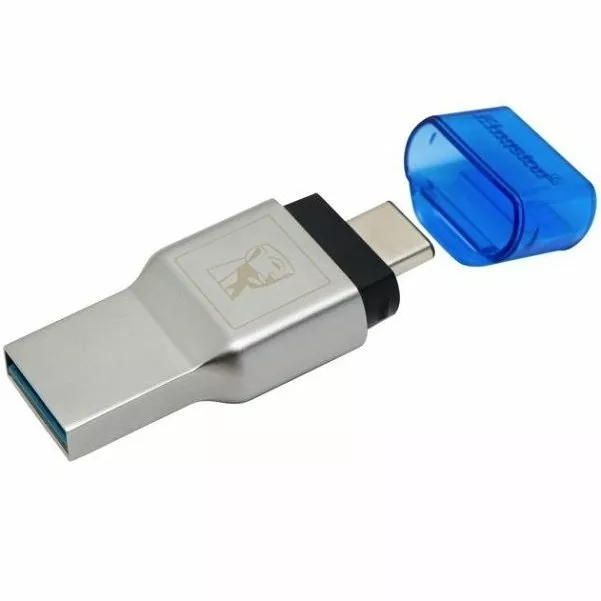 Кардридер Kingston MobileLite Duo 3C USB 3.1 Type-A and Type-C microSD (FCR-ML3C) - фото 2