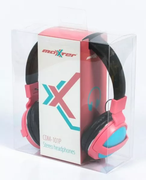 Наушники Maxxter CDM-101 Pink - фото 2