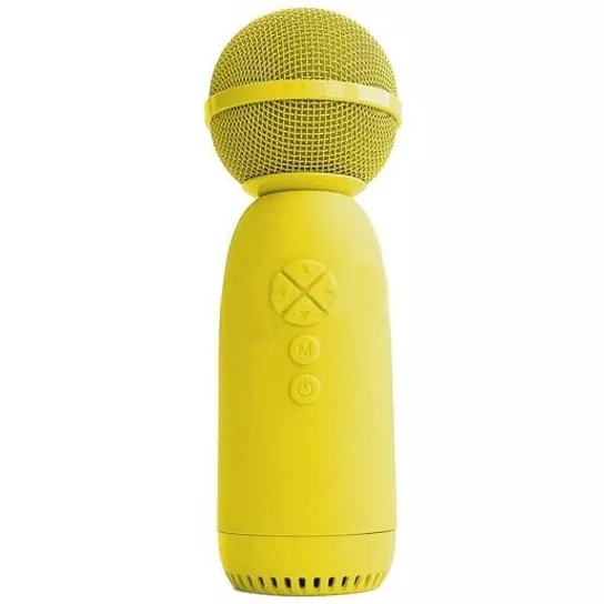 Микрофон-колонка LY168 Yellow - фото 1