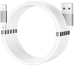 Кабель USB Hoco U91 Magnetic Charging Lightning Cable 2.4A White