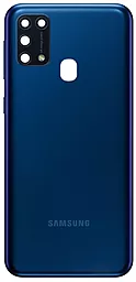 Задняя крышка корпуса Samsung Galaxy M31 M315 со стеклом камеры Original Blue