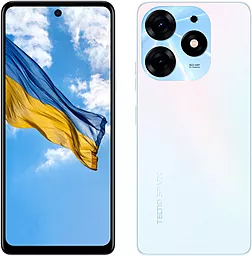 Смартфон Tecno Spark 10 Pro (KI7) 8/128GB Pearl White (4895180796098) - фото Смартфон Tecno Spark 10 Pro (KI7) 8/128GB Pearl White (4895180796098)