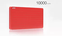 Повербанк ZMI 10000mAh Red (PB810-RD) - миниатюра 2