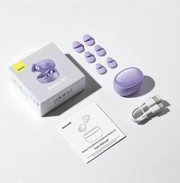 Наушники Baseus Bowie E2 (NGTW090005) Purple - фото 8