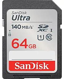 Карта памяти SanDisk 64 GB SDXC UHS-I U1 Ultra (SDSDUNB-064G-GN6IN)