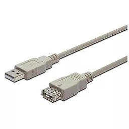 Шлейф (Кабель) ASSMANN USB 2.0 AM/AF 5.0m (AK-300202-050-E)