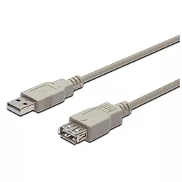Кабель (шлейф) Digitus USB 2.0 AM/AF 5.0m (AK-300202-050-E) - фото Кабель (шлейф) Digitus USB 2.0 AM/AF 5.0m (AK-300202-050-E)
