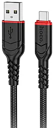 Кабель Hoco X59 Victory USB-A - micro USB 12w 2.4a 3м cable Black - фото Кабель Hoco X59 Victory USB-A - micro USB 12w 2.4a 3м cable Black