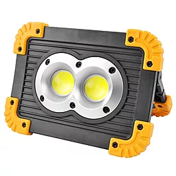 Прожектор светодиодный Luxury L802-20W-2COB+1W (2x18650, 3xAA) с функцией powerbank - фото Прожектор светодиодный Luxury L802-20W-2COB+1W (2x18650, 3xAA) с функцией powerbank