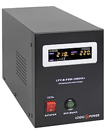 Источник бесперебойного питания Logicpower LPY-B-PSW-1000VA+ (700Вт) 10A / 20A