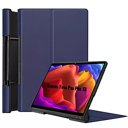 Чехол для планшета BeCover Smart Case для Lenovo Yoga Pad Pro 13 Deep Blue (707305) - фото Чехол для планшета BeCover Smart Case для Lenovo Yoga Pad Pro 13 Deep Blue (707305)