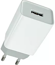 Сетевое зарядное устройство Piko TC-121 12W 2.1A USB-A White (1283126492181)