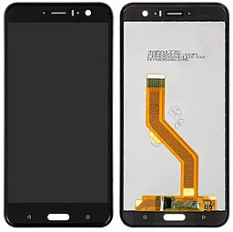 Дисплей HTC U11 (HTV33, 2PZC100, 2PZC5, 601HT) с тачскрином, Black - фото Дисплей HTC U11 (HTV33, 2PZC100, 2PZC5, 601HT) с тачскрином, Black