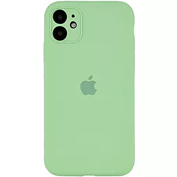 {"ru": "Чехол", "uk": "Чохол"} Silicone Case Full Camera для Apple iPhone 12  Mint