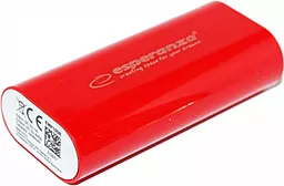 Повербанк Esperanza 4400 mAh Red (EMP105R) - фото Повербанк Esperanza 4400 mAh Red (EMP105R)