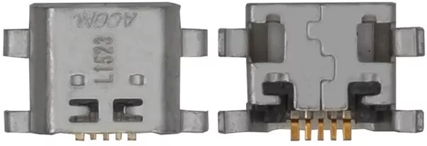 Разъём зарядки Vivo U10 micro-USB тип-B, 5pin - фото 1
