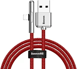 Кабель Baseus Iridescent Lamp Mobile Game USB-A - Lightning 12w 2.4a 1м cable Red (CAL7C-A09) - фото Кабель Baseus Iridescent Lamp Mobile Game USB-A - Lightning 12w 2.4a 1м cable Red (CAL7C-A09)